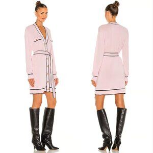 Lovers + Friends Natalie Belted Dress in Pink (Size M)